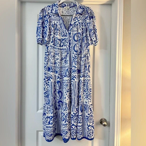 Umgee Paisley Print Midi Sundress - Picture 2 of 11